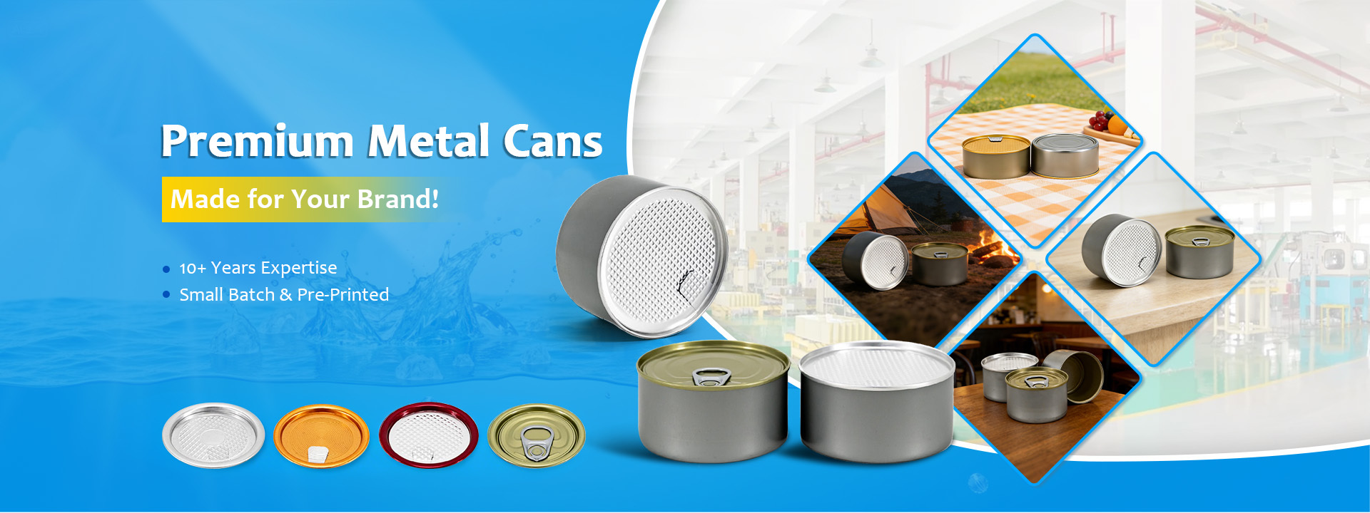 Quality Round Tin Cans factory