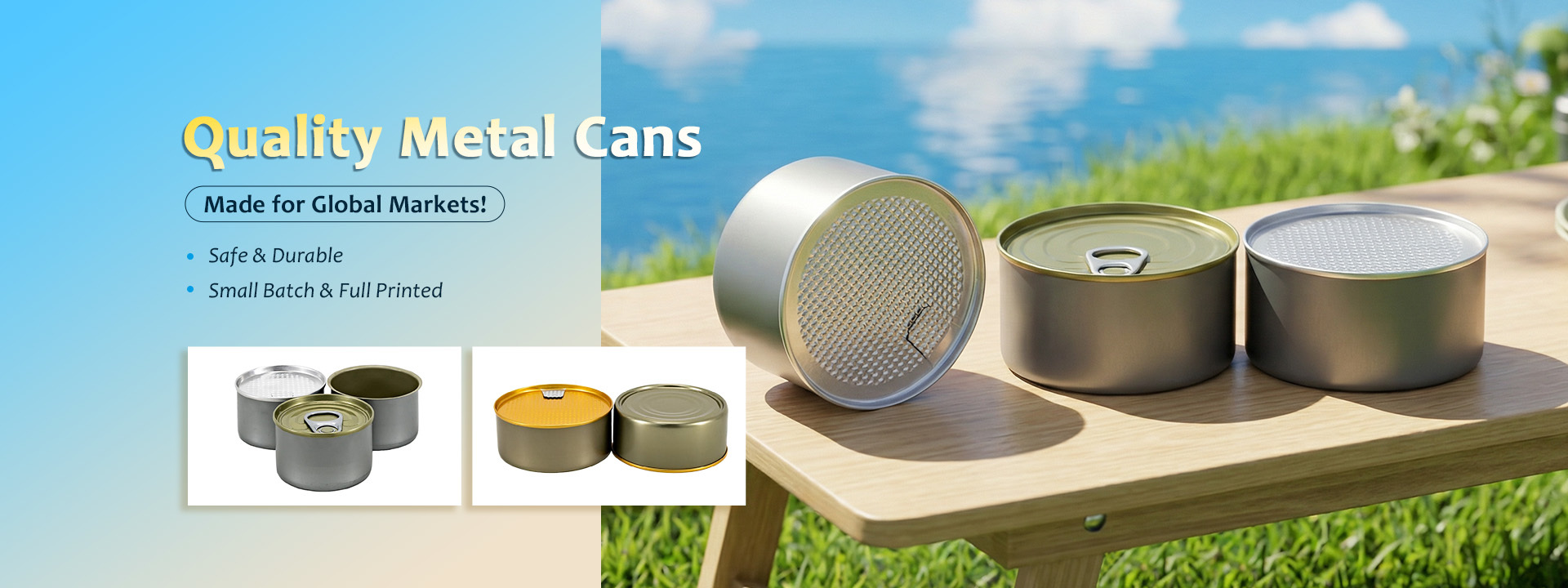 Quality Round Tin Cans factory