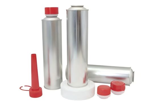 comprare Bottine di aerosol a pressione riutilizzabili Bottine di aerosol rettilinee ecologiche online manufacture