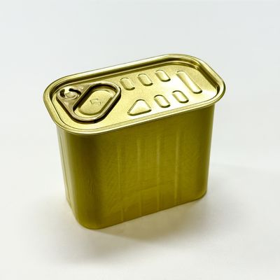 acheter 340g Cannes métalliques de qualité alimentaire à l'épreuve de l'humidité Carrés en aluminium 105,25 mm × 60,35 mm × 82,70 mm online manufacture