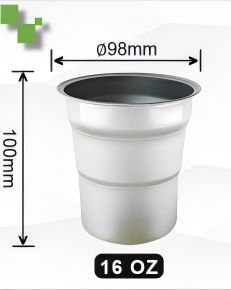 comprare Tazze in alluminio personalizzabili da 16 Oz, diametro 98mm, 500ml per bevande e altro online manufacture