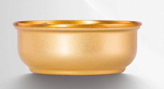 Buy BPA FREE Coated Iron Bowl Shape 2 Piece Can 98.90mm Inner Diameter 200g Weight Full Open Lid online manufacture