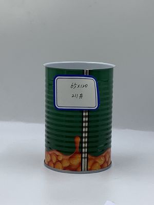 ซื้อ สาม - ชิ้นส่วนสามารถออกแบบดีบุกอาหารที่ปรับแต่งได้ | เส้นผ่านศูนย์กลาง 65 มม. D65H120 มม. Caliber 211# ความจุ 330ml online manufacture