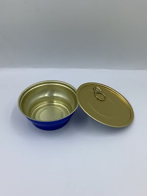 購入 150ml 食品グレード金属缶 二分割アルミニウムボウル缶 83.3mm×46mm 307#口径 online manufacture