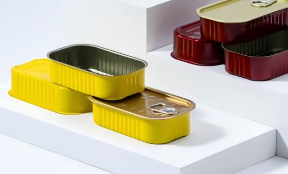 kopen 160 ml rechthoekige blikblikken Compact aangepaste blikblikken slagvast voor voedselopslag online manufacture