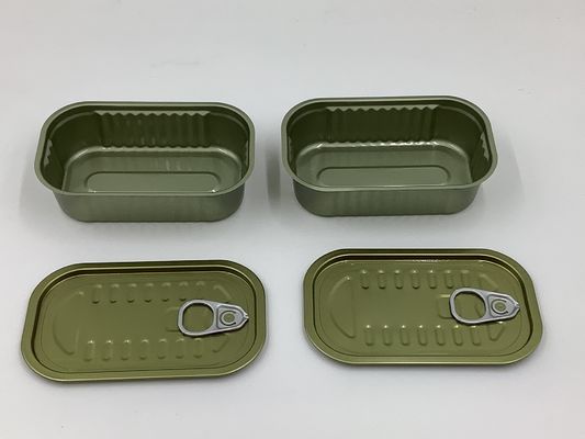 Buy Customizable Empty Tin Cans 166*113*H40 UV Resistant For Food And Candy Packaging online manufacture