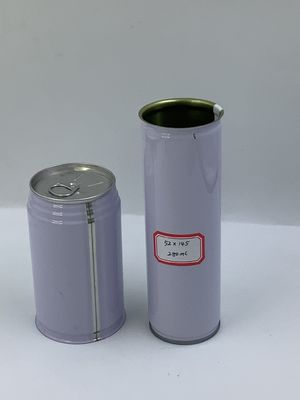 comprar Latas redondas personalizadas de 280ml com impressão 52×145mm Ecológicas para bebidas carbonatadas online manufacture