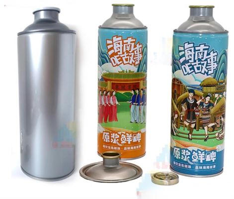 comprar Lata personalizable de 3 piezas de 1L 81×246mm para cerveza artesanal y bebidas artesanales online manufacture